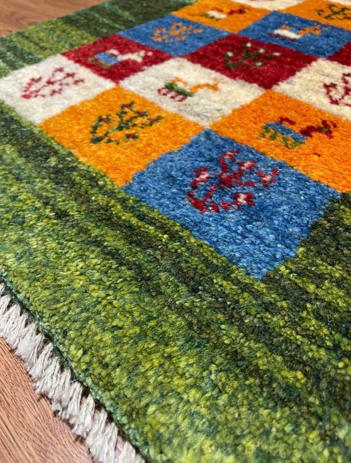 ペルシャギャッベ (ギャベ) 玄関マット No:GP-432 | A's Rug（エーズラグ）