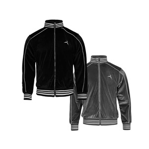2COLOR/TGFCLUB back logo velor track jacket