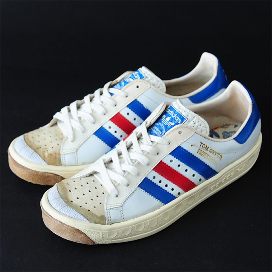 70s adidas Tom Okker Professional made in West Germany アディダス 