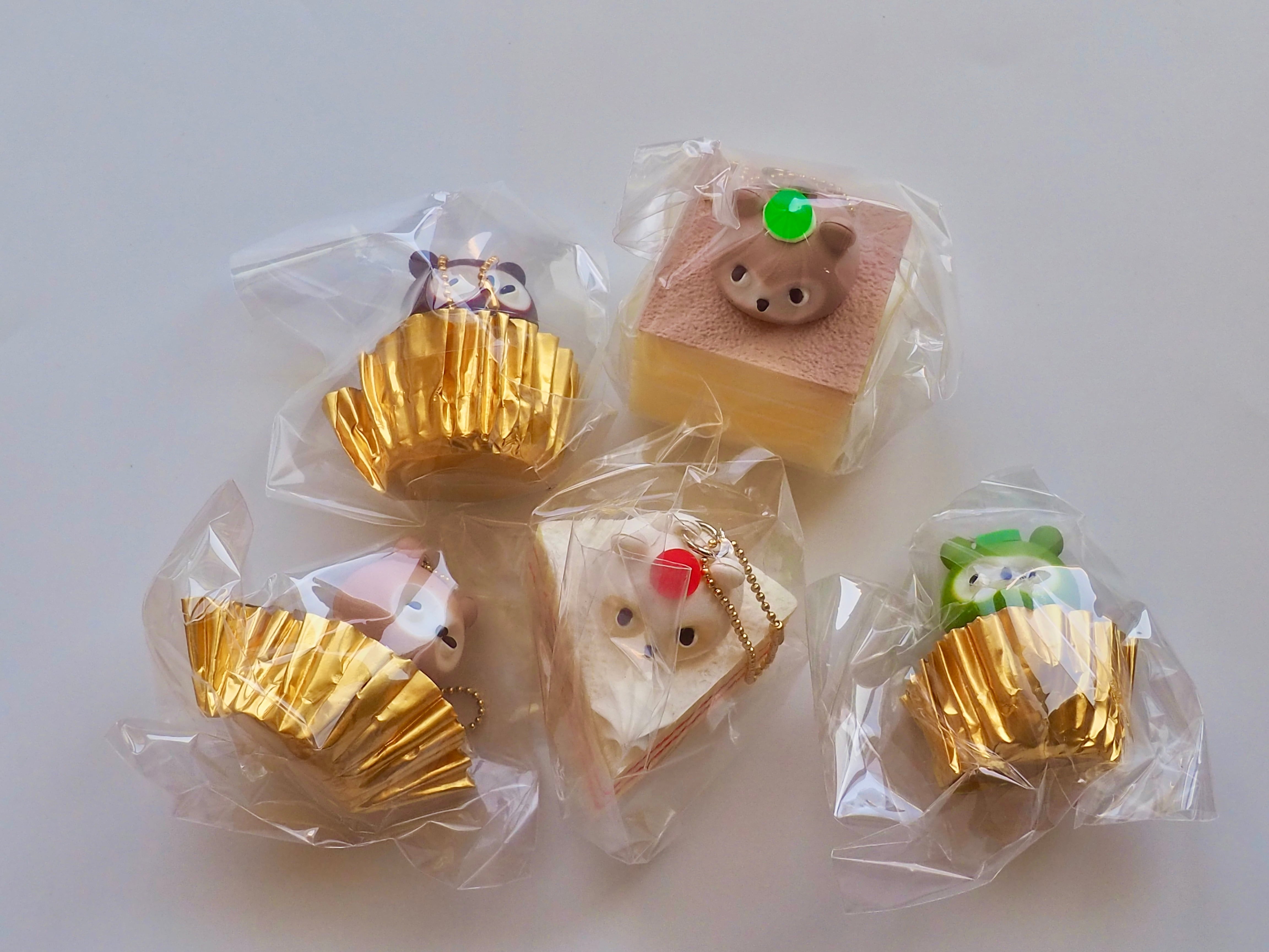 たぬきケーキマスコット3④ホワイトチョコ | nozomiya