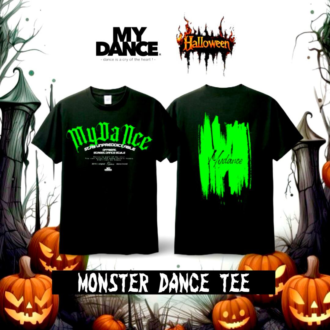 ハロウィン ボード　トリックオアトリート　リバーシブル　イーゼル付　デコバージュ Halloween DANCE TEE | MYDANCE WEAR