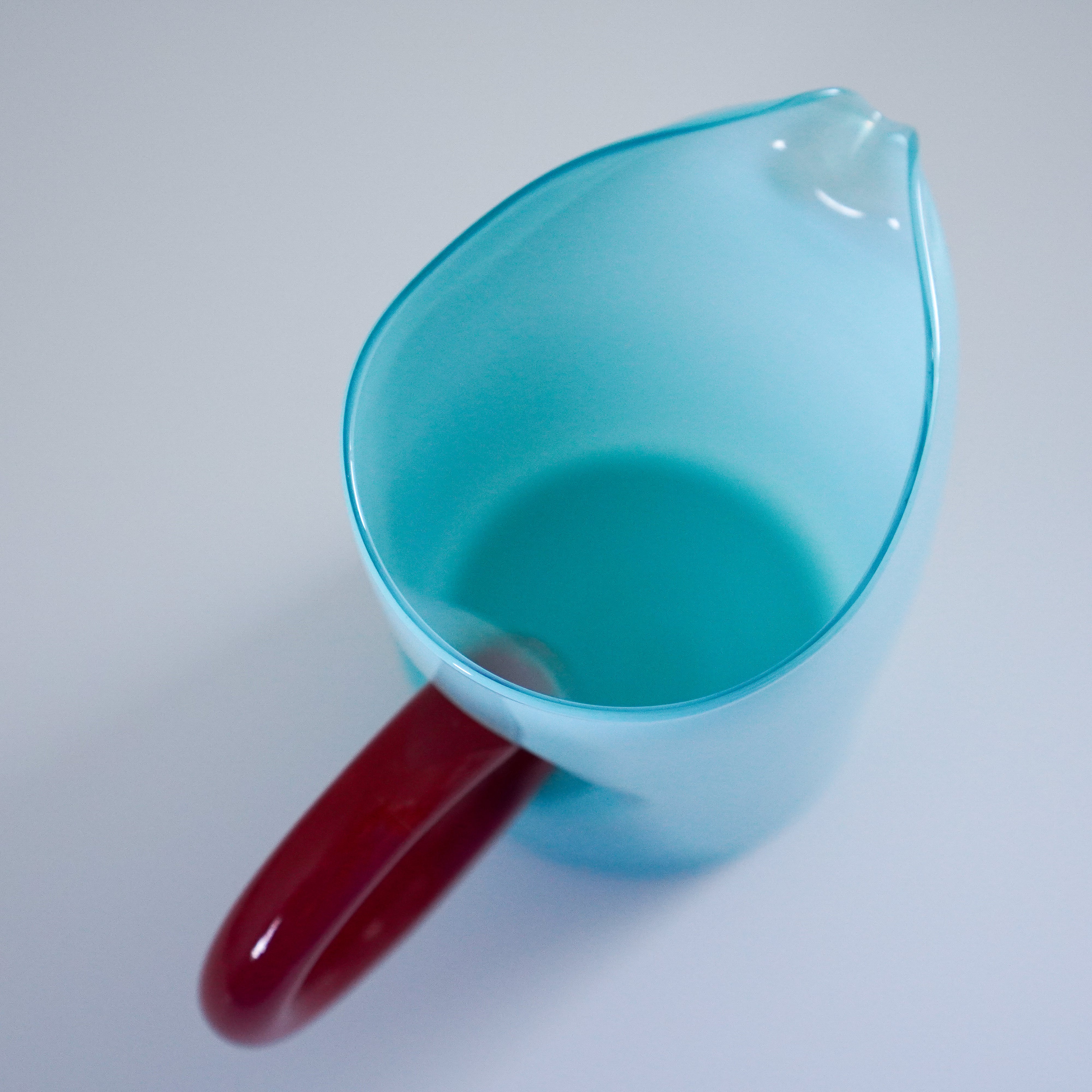 ぽわにえ carafe blue×red【長町 三夏子】 | kulukka