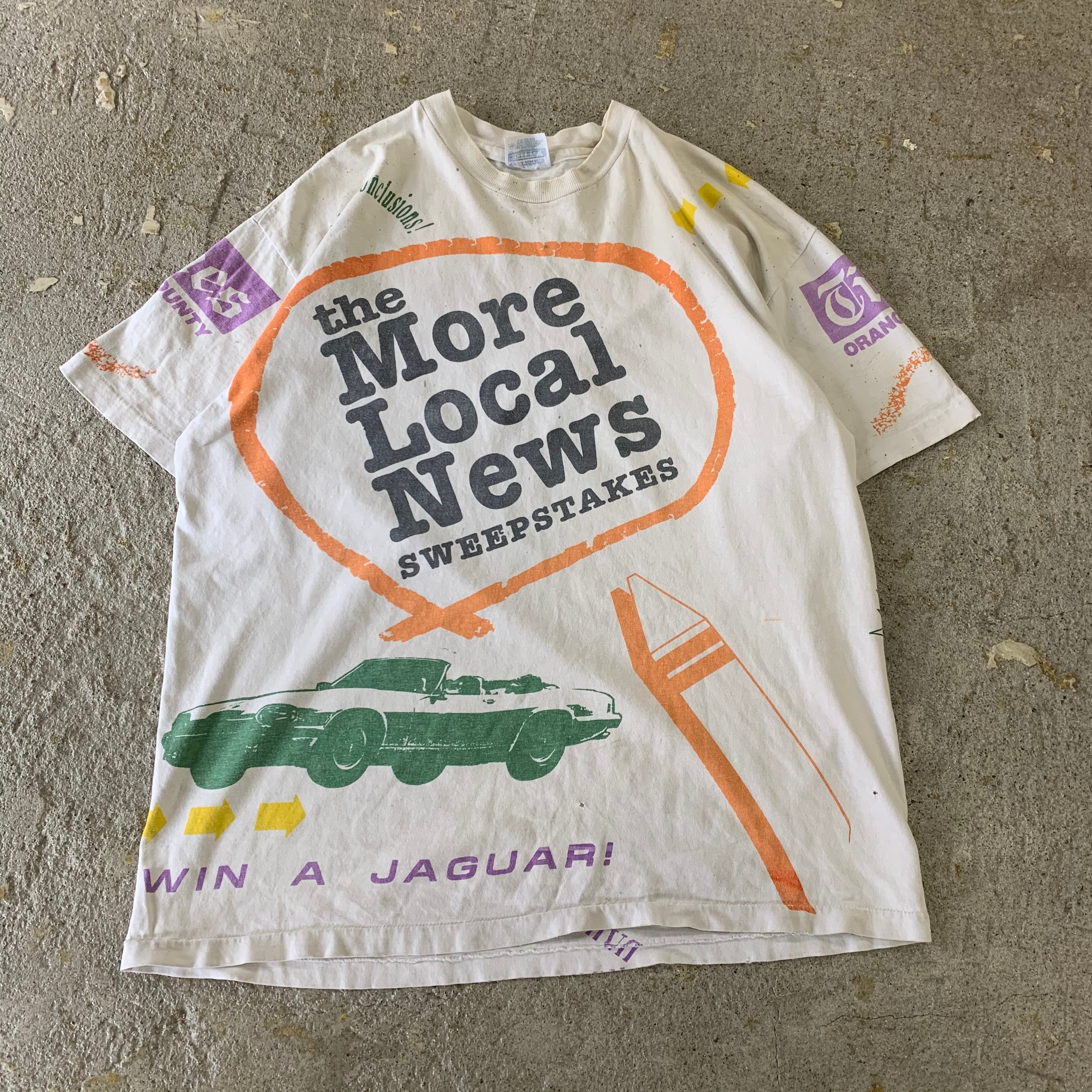 90s test print T-shirt | What