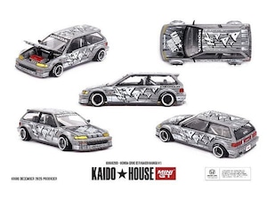 KAIDO HOUSE × MINI GT 1/64 Honda Civic EF Kaido Manga V1(左ハンドル) KHMG260