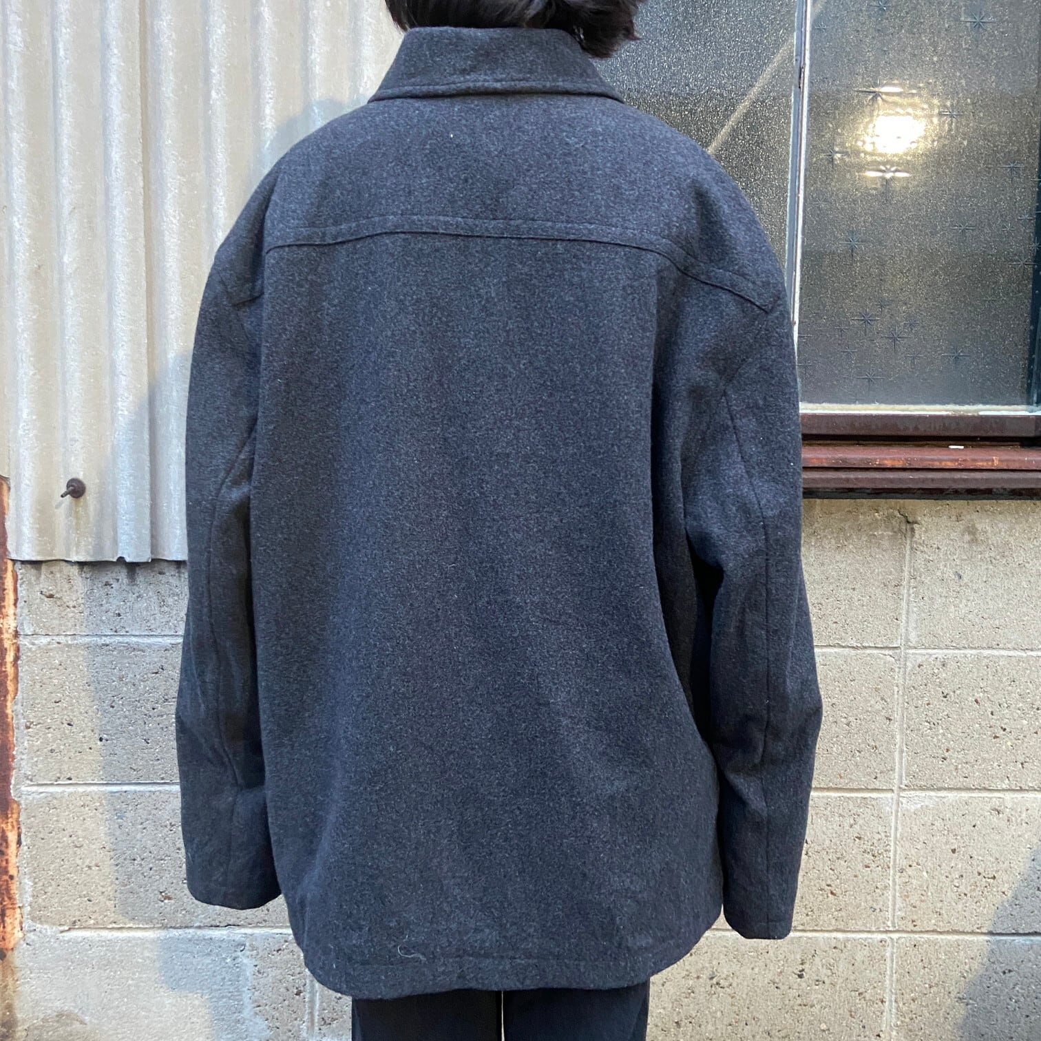 OLD GAP オールドギャップ 中綿キルティングライナー ウールジャケット 