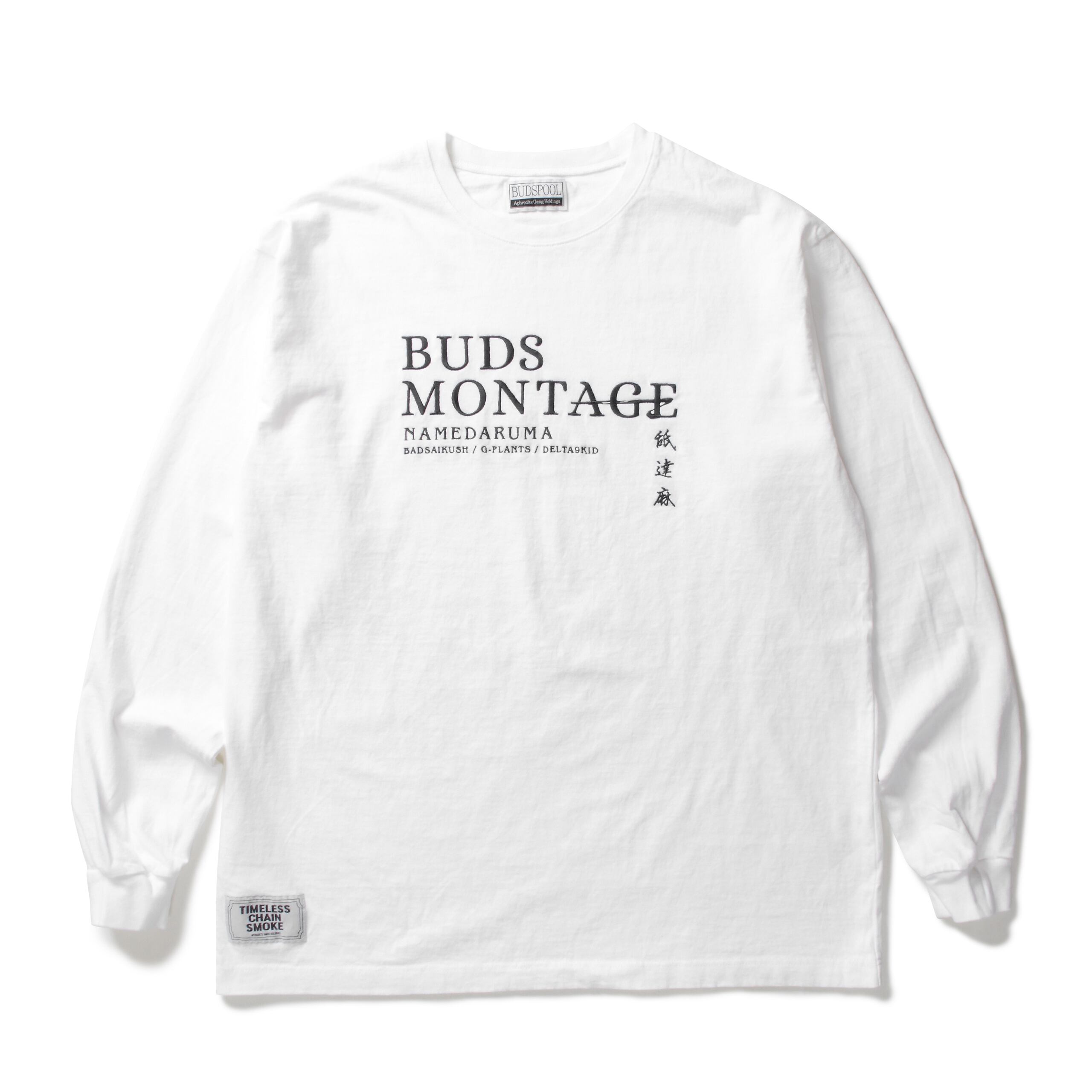 BUDS MONTAGE L/S TEE | APHRODITE GANG HOLDINGS