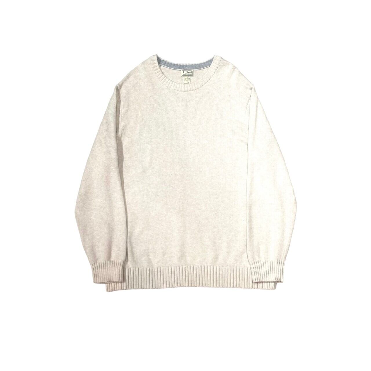 L.L.Bean - Crewneck Cotton Knit (size-XXL) ¥11000+tax