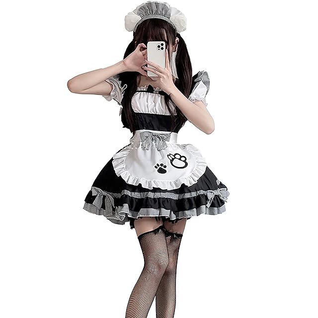K1618 Axis powers ヘタリア ハンガリー メイド 風 コスプレ衣装