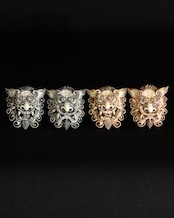 獅子狛犬 「吽」 NumberBolt /茶墨