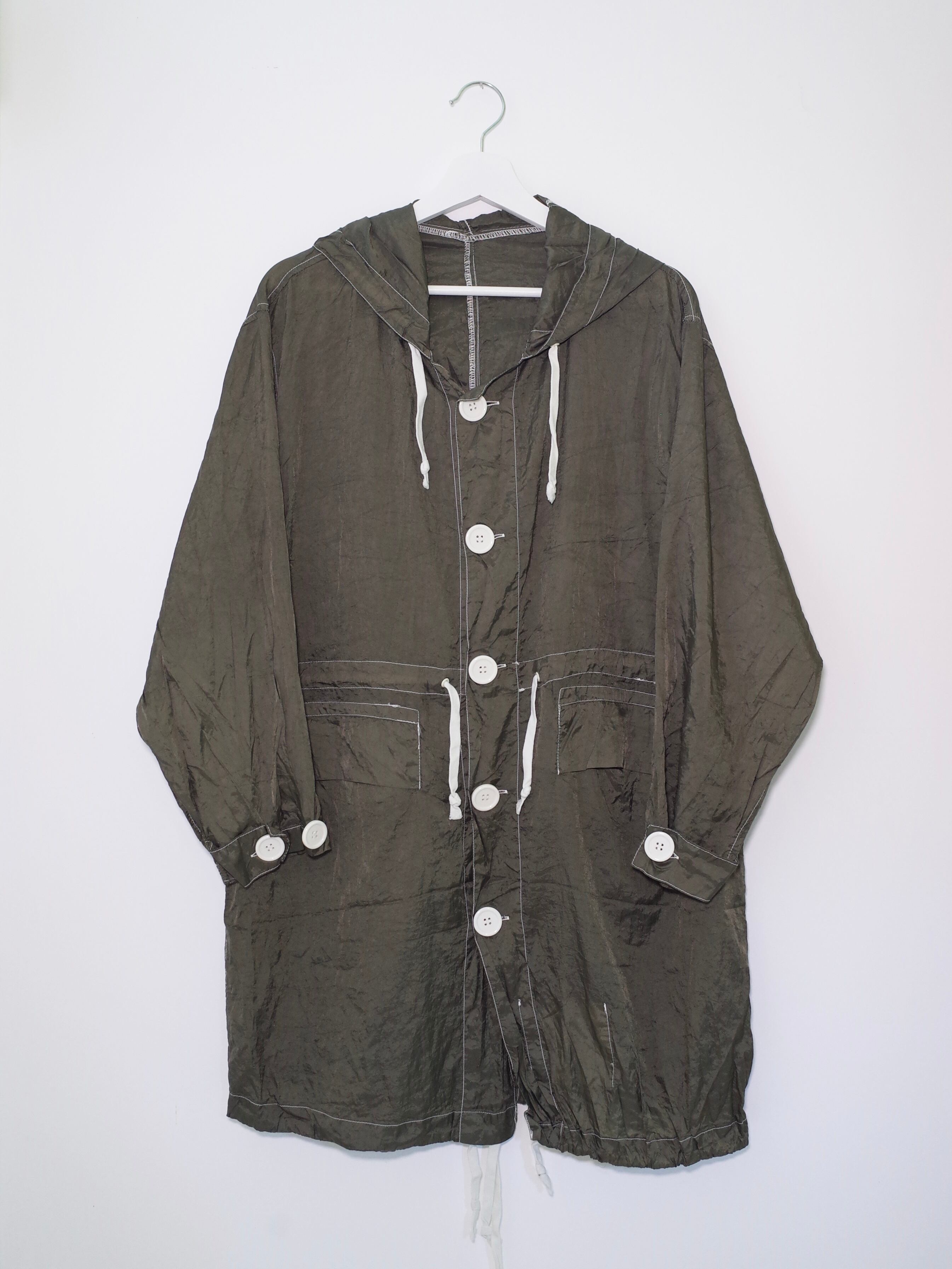 British army type snow camo parka "olive"