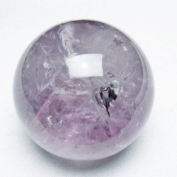 アメジスト 丸玉 51mm スフィア amethyst 置物 一点物 141-7329