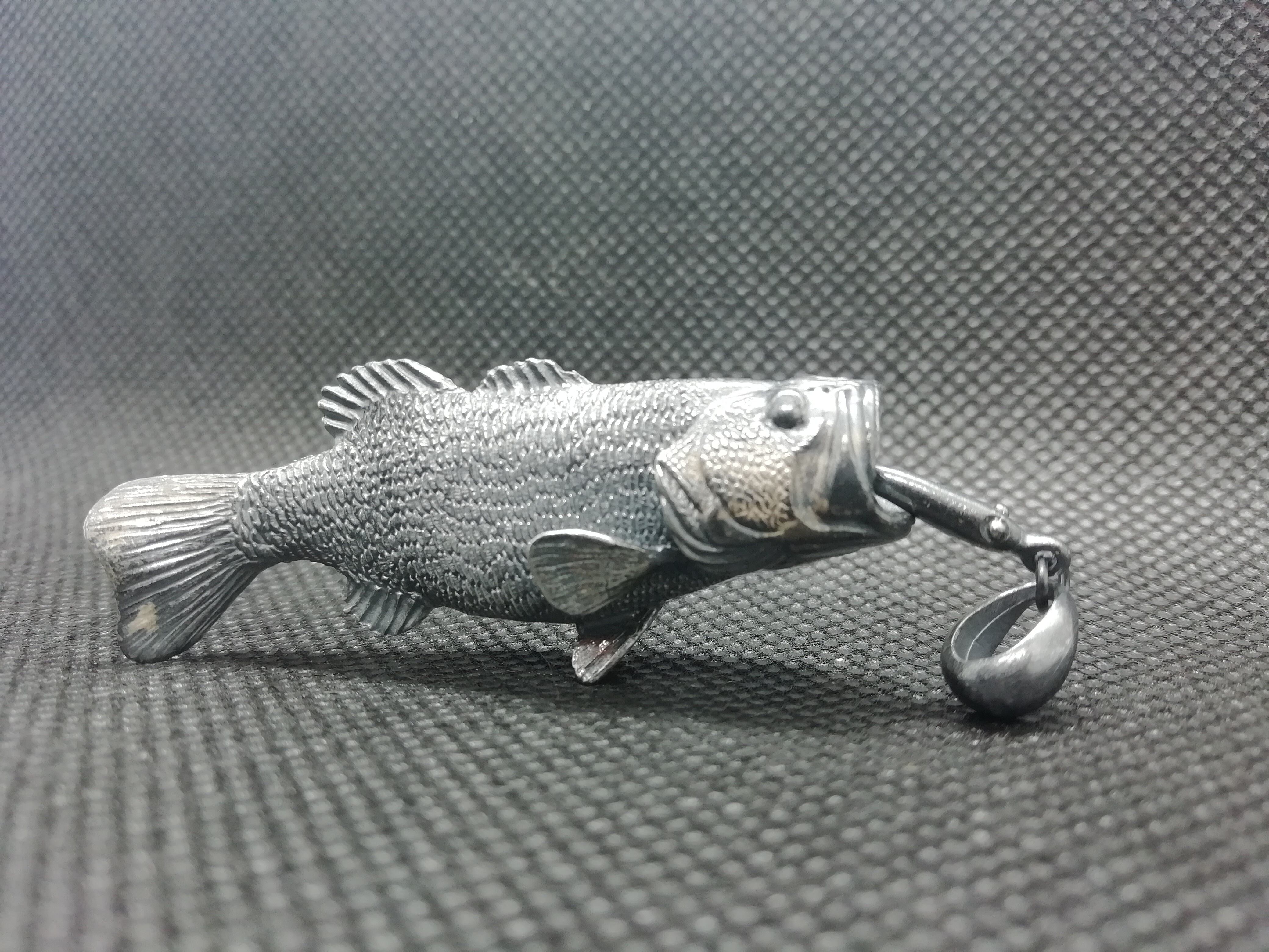 BLACK BASS pendant | Nidhogg Hand made Accessories ニーズヘッグ