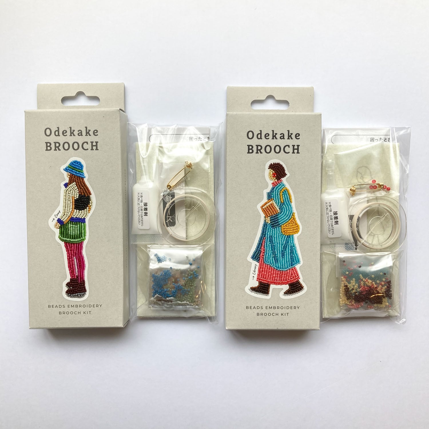 キット〉MIYUKI FACTORY おでかけブローチ刺繍 | Dua-アクセサリー