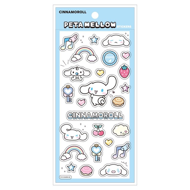 【ロット販売】【10入】サンリオペタメロウステッカーズペタペタステッカーズ/シナモロ(6018956)