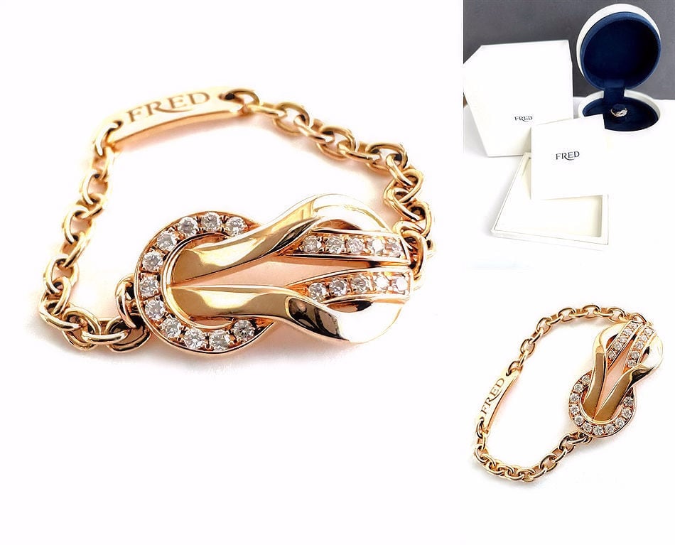 FRED フレッド　ユニルドール　ダイヤリング　YG FRED フレッド ユニルドール ダイヤリング YG FRED フレッド