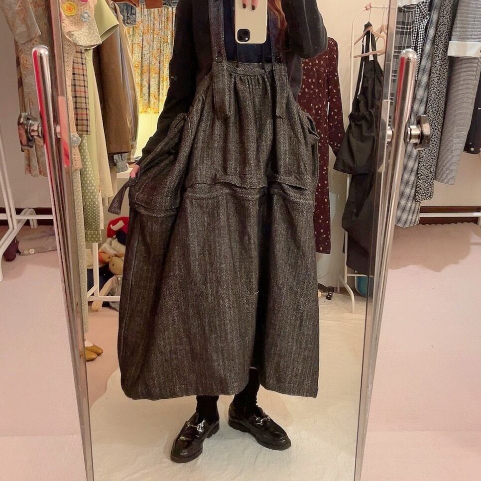 original / eight legs suspender skirt 1.