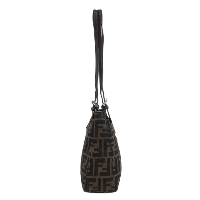FENDI フェンディ ズッカ トートバッグ ブラウン ジャガード マンマバケット vintage ヴィンテージ オールド 84thni