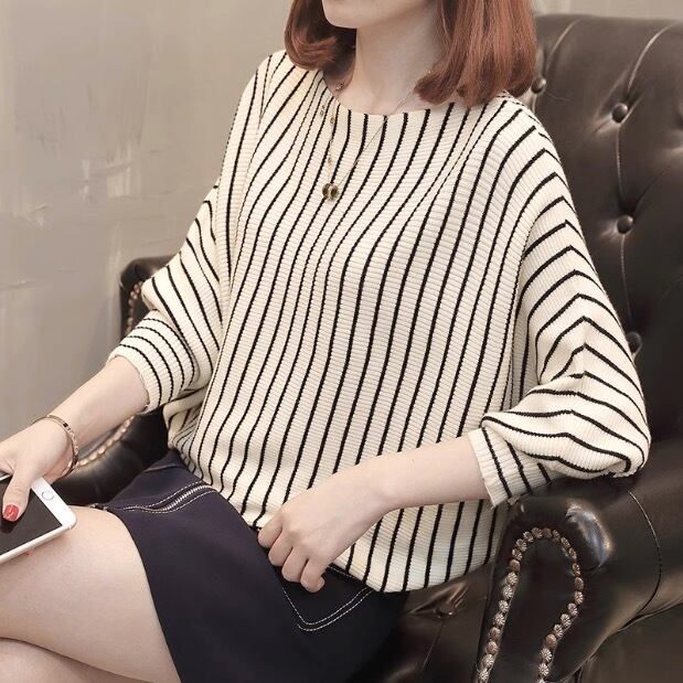 トップス デート カットソー 白トップス ミディアム丈 袖あり 7分袖 七