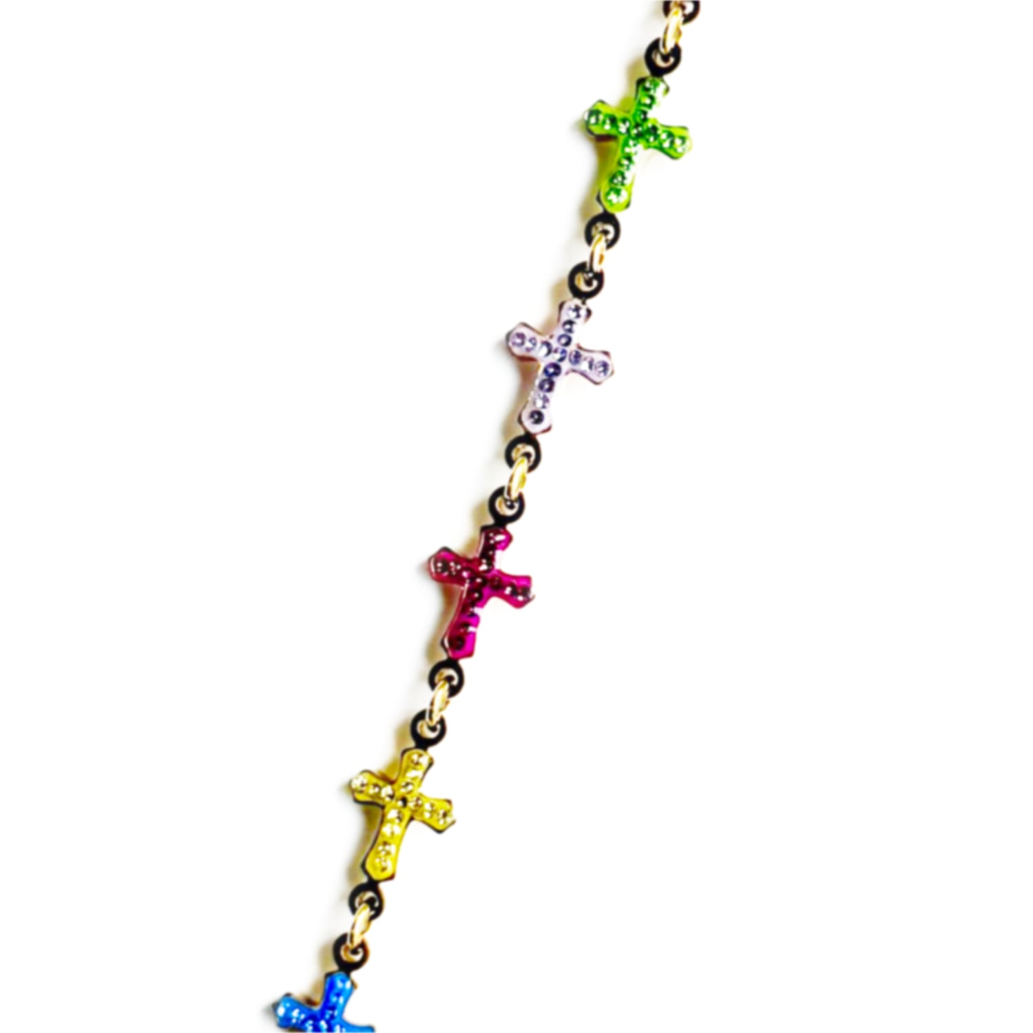 StarChain World / GOLD MULTI CROSS BRACELET | HOLICK