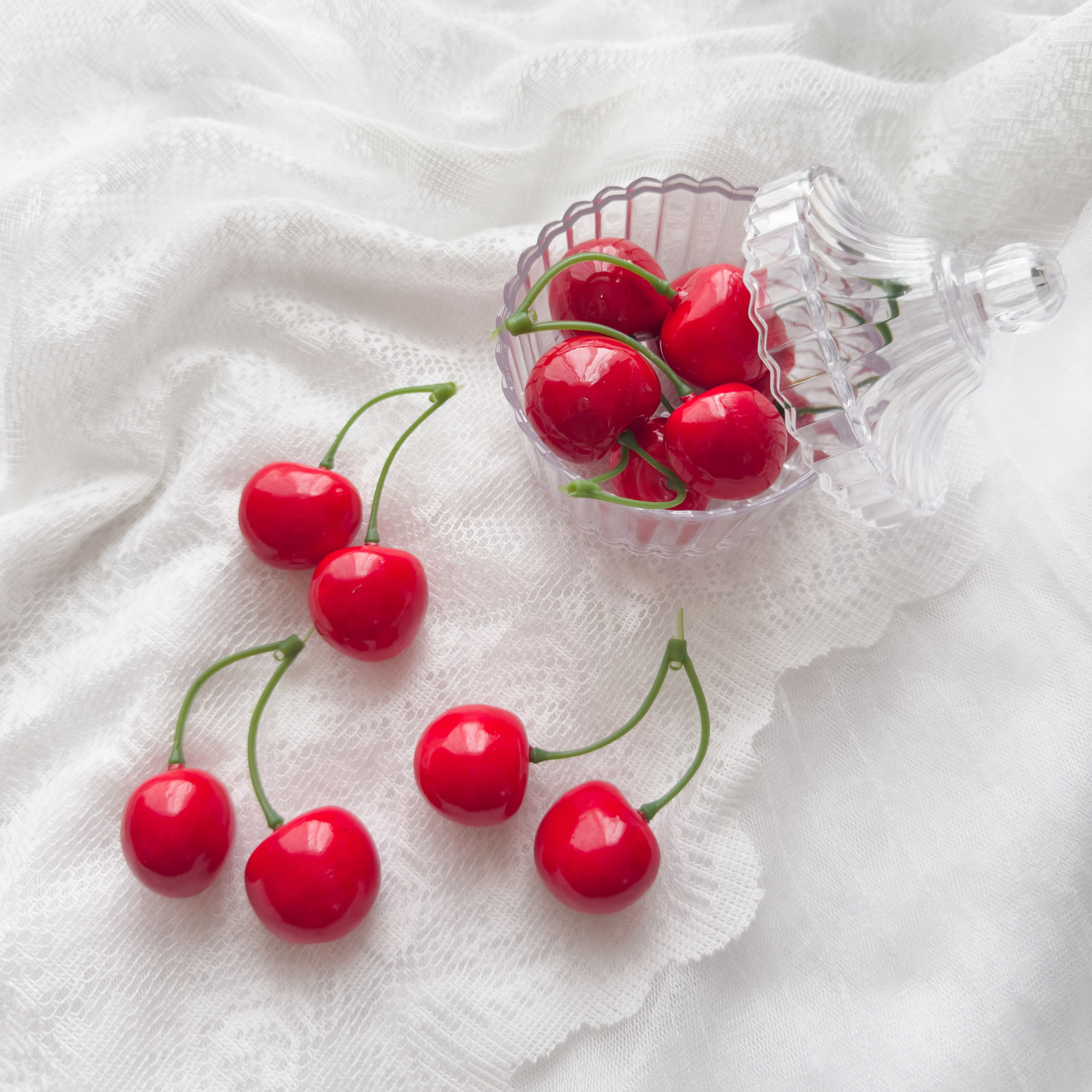 ちびっとも ウサハナ くだもの さくらんぼ チェリー サンリオ ちびっとも シークレット キーホルダー ウサハナ