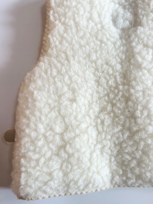 《 予約商品 》COLD BREAKER (ALWERO) / Alpi Stiching Vest / Natural