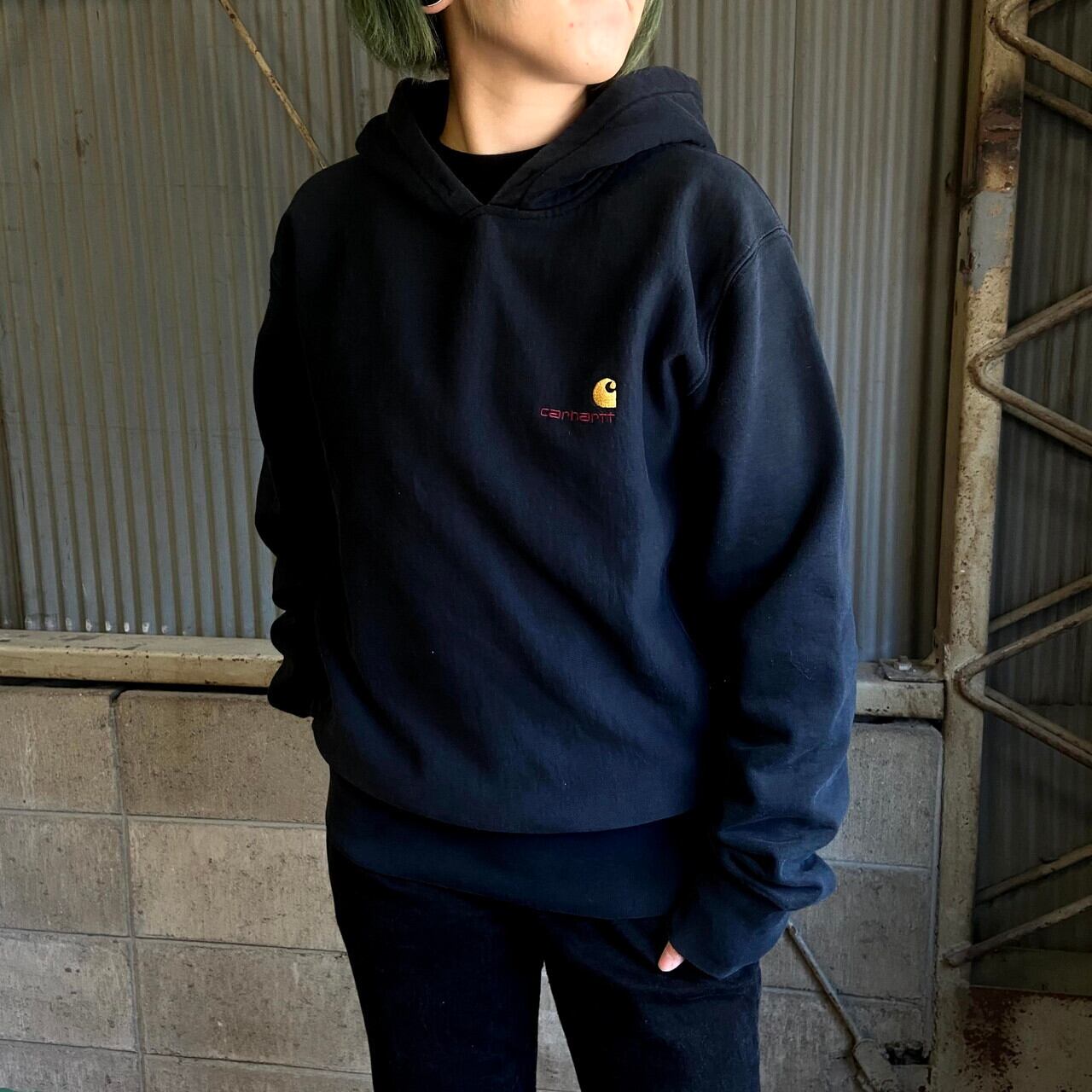 90年代 Carhartt カーハート リバースウィーブタイプ ワンポイントロゴ  