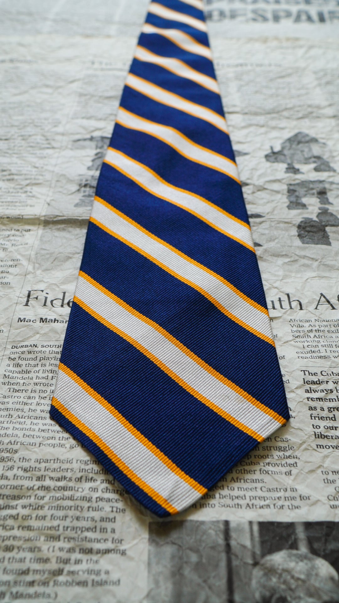 1960s】BROOKS BROTHERS ブルックスブラザーズ レップタイ 《黒タグ
