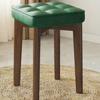 スツール 椅子 高さ45cm 収納スツール 木製 フェイクレザー 合成皮革 レザーソフト オシャレ 踏み台