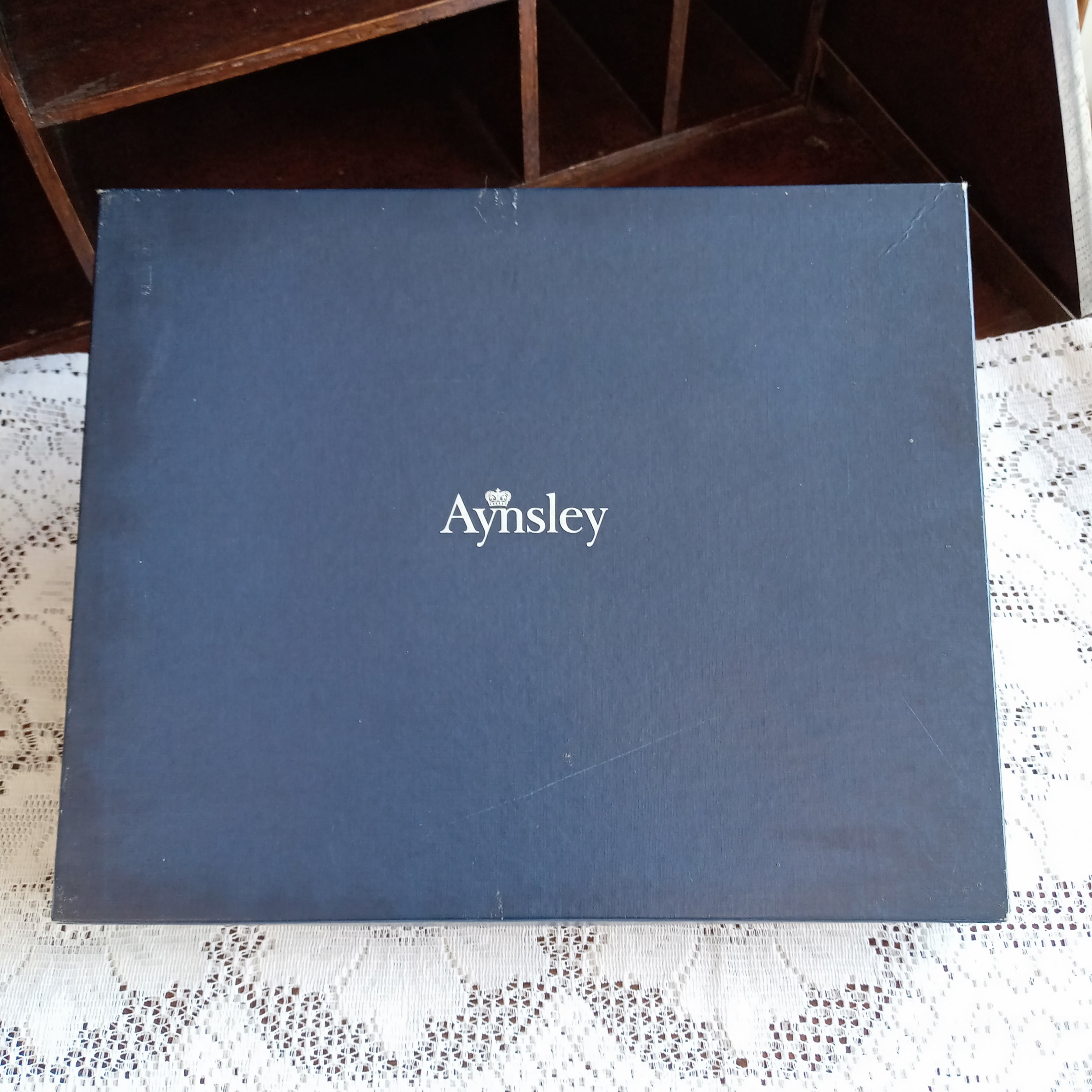 エインズレイ コテージガーデン プレート＆チーズナイフ 21㎝皿 ナイフ