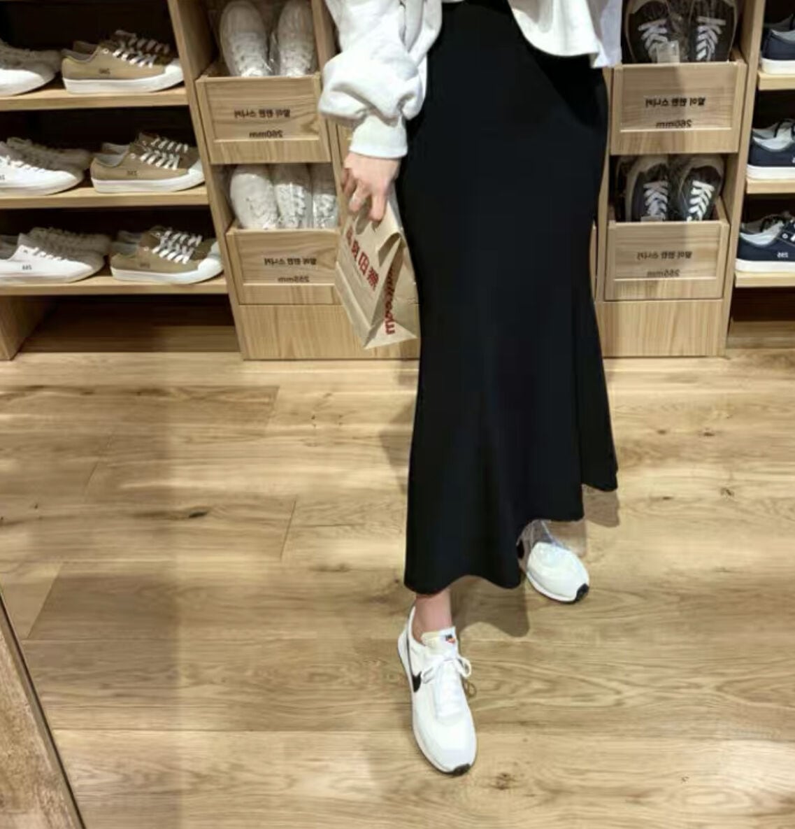 ◆予約◆ロングマーメイドスカート(ネコポス対応)(ご注文から1-2週間程でお届け)