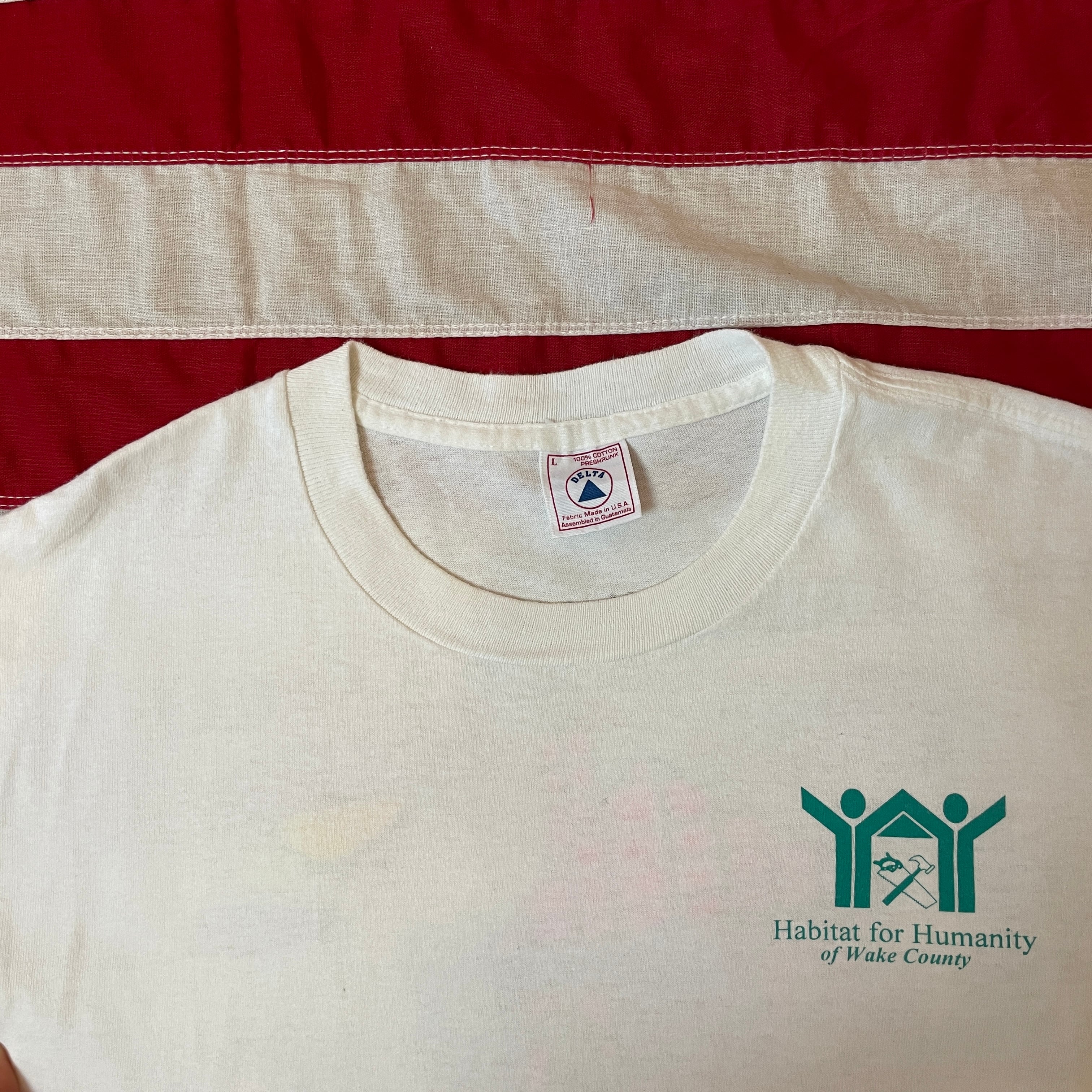 90年代 デルタ ジャックインザボックス スマイル プリント Tシャツ USA製