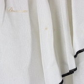 社交ダンス 衣装 スタンダード スカート レッスンウェア ブラック系 Sekine ホワイト系 フリル 白 黒 バイカラー フォーマル 練習着 ロングスカート ミディ丈 スカート単品 練習用 レッスン用 社交ダンス初心者 競技用 きれいめ フリルスカート フレアスカート チュール風 ひらひら 光沢 ポリエステル サテン調 ウエストゴム ふんわり 重ね着風 華やか モダン ラテン以外 ダンス衣装 コーデ 白黒 コントラスト ダンスタイム 衣裳 サイズM 9号相当 バイカラーデザイン