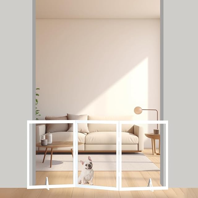 Yaheetech ベッドフレーム ダブルベッド (レトロ調デザイン-ホワイト