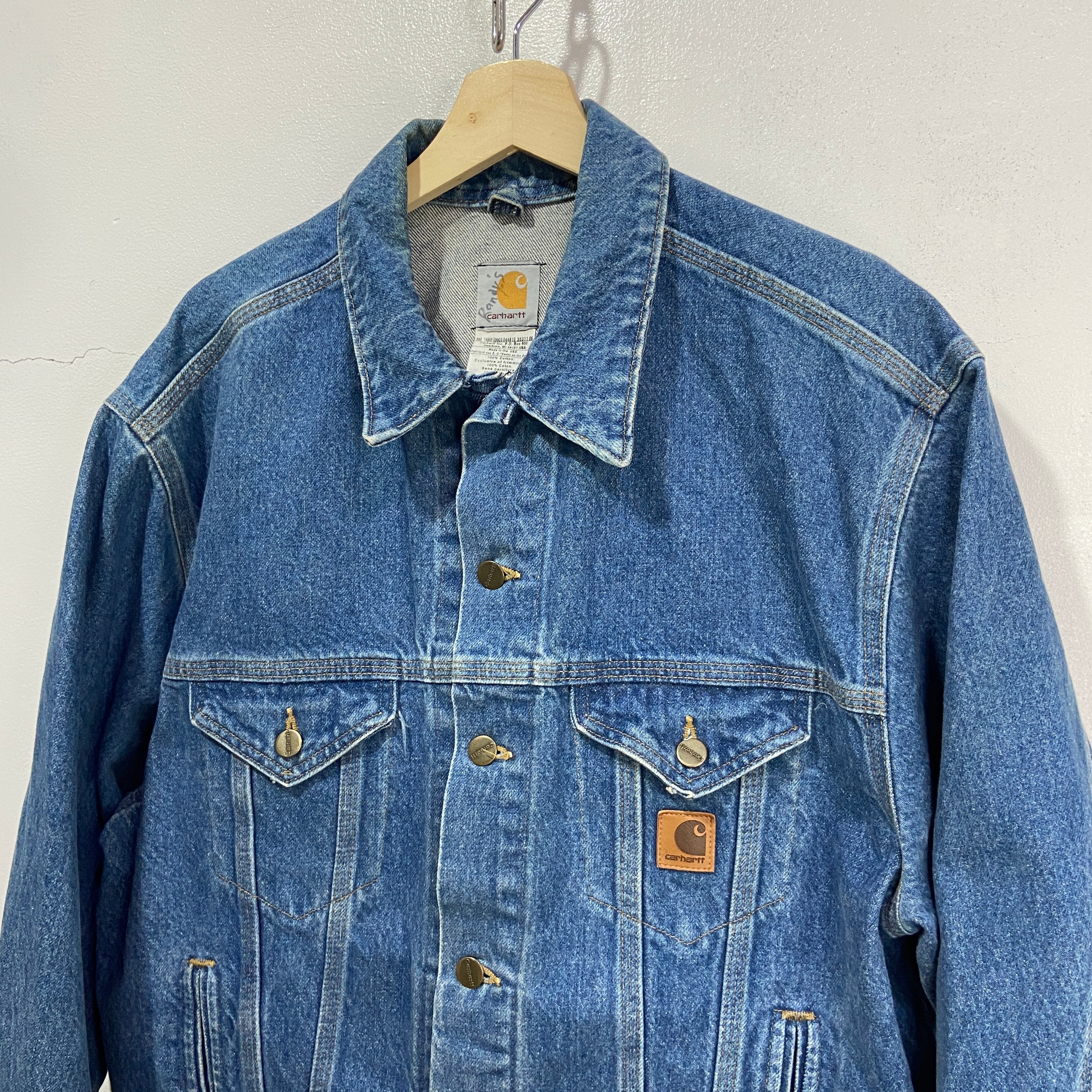 送料無料』Carhartt カーハート 90s Gジャン USA製 デニムジャケット L