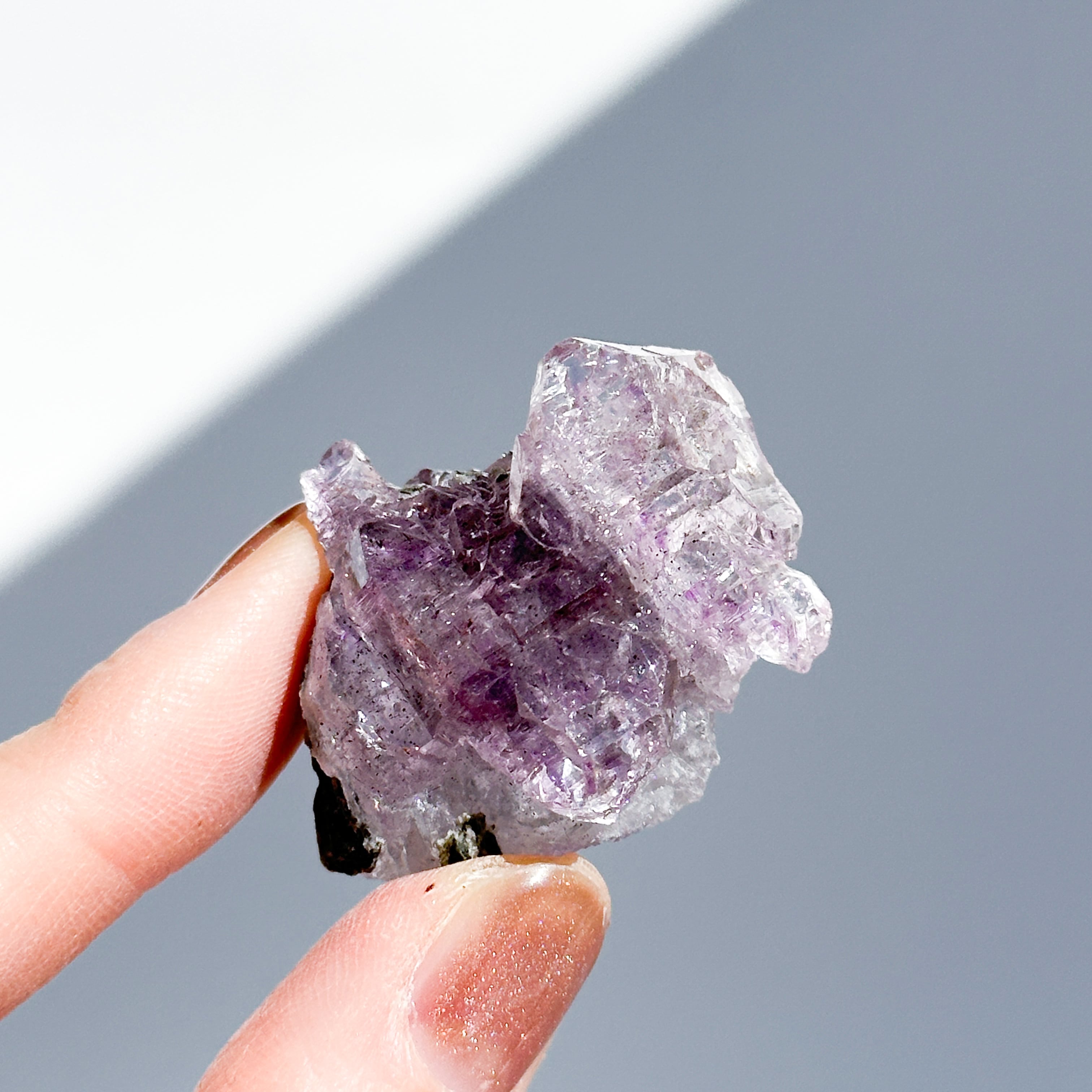 インド・カルール産アメジスト クラスター 43◇ Amethyst ◇天然石