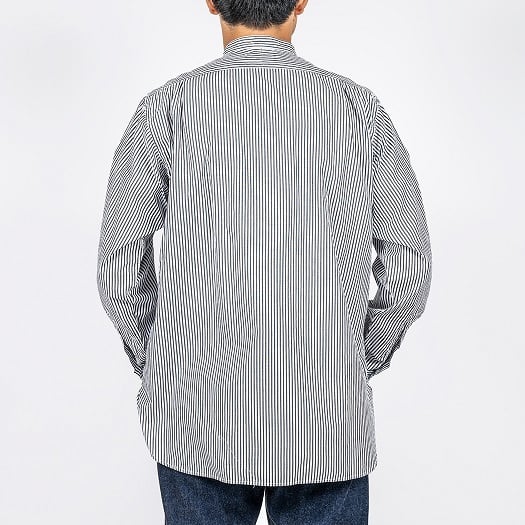 WORKERS(ワーカーズ)～Band Collar Shirt Stripe Poplin～ | Amboy