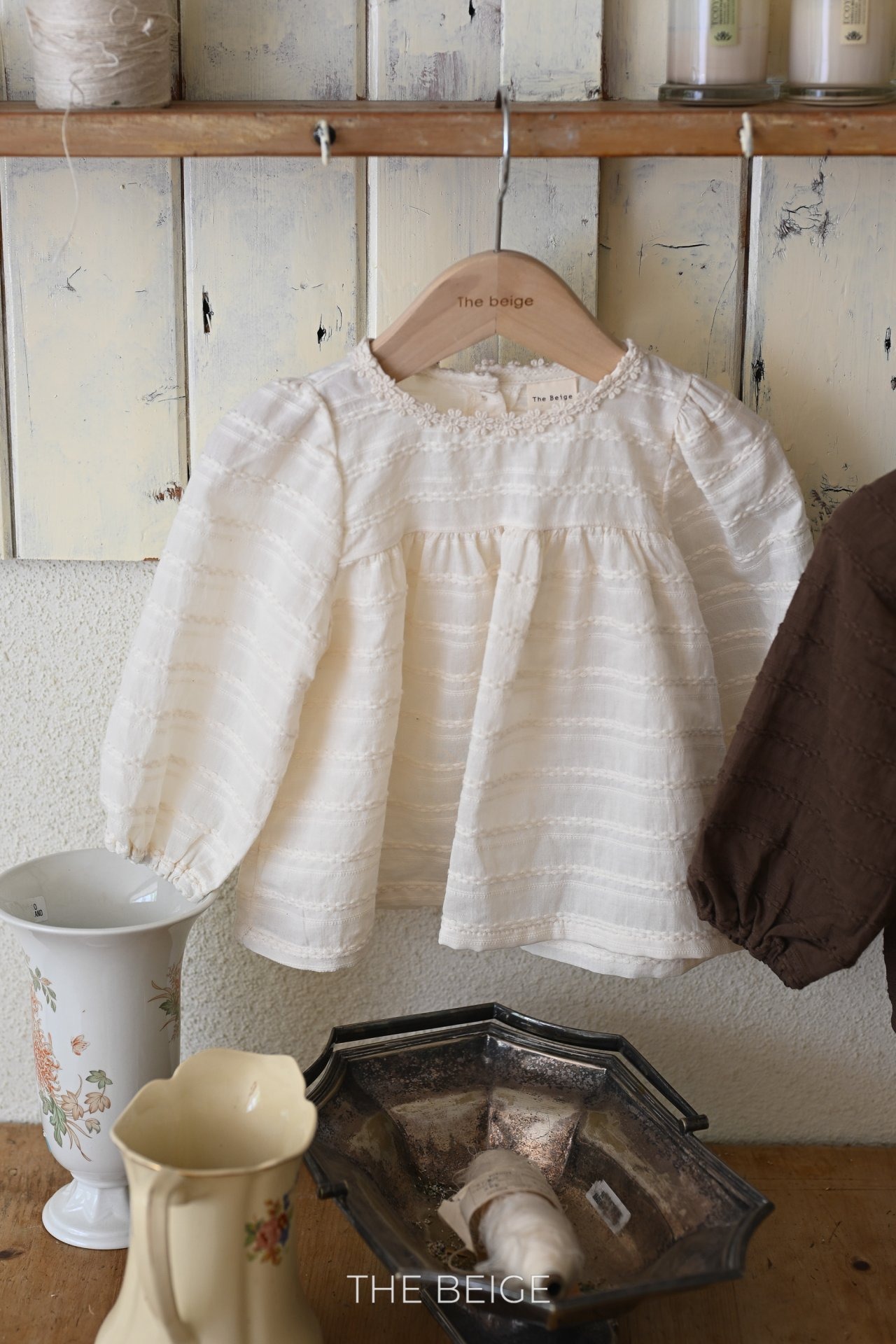 [THE BEIGE] Jacquard Blanc / [더베이지] 자카드블랑