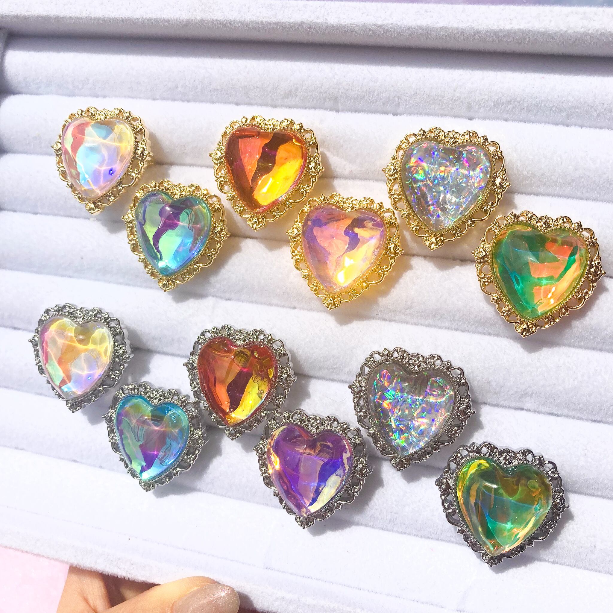 ビックハートリング（オーロライエローピンク） | マルベリコ