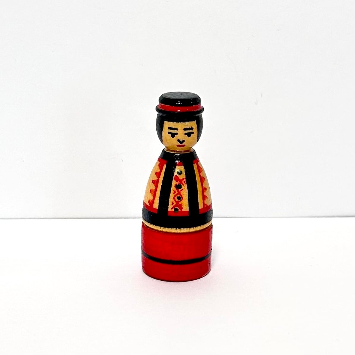 ビンテージ ウクライナ マトリョーシカ 14.5cm 3ピース