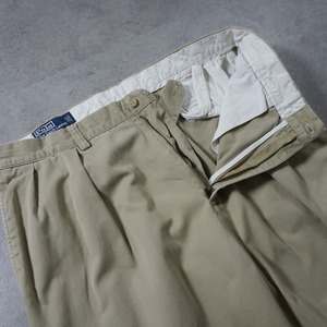 Polo by Ralph Lauren POLO CHINO "ANDREW" beige W34.5L29相当 古着