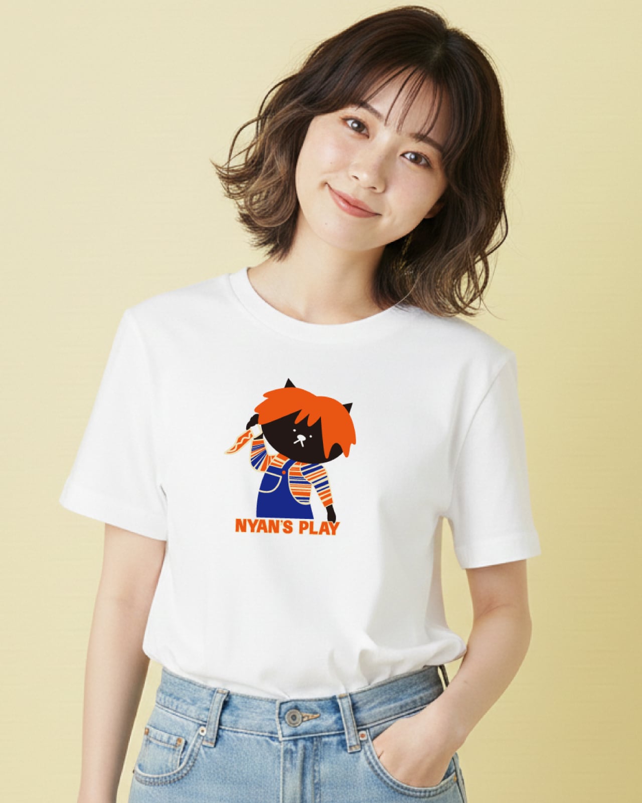 ニャンT】 ユニセックスTシャツ⭐︎マジックマインド | マジックマインド
