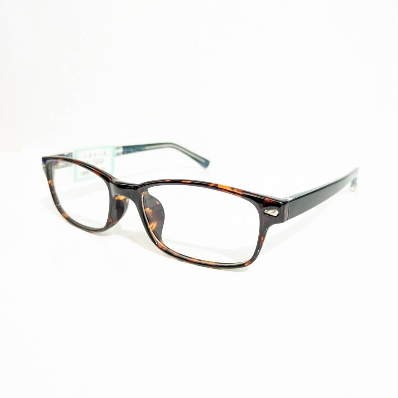 【Eyecandy】スクエアセルフレーム デミブラウン