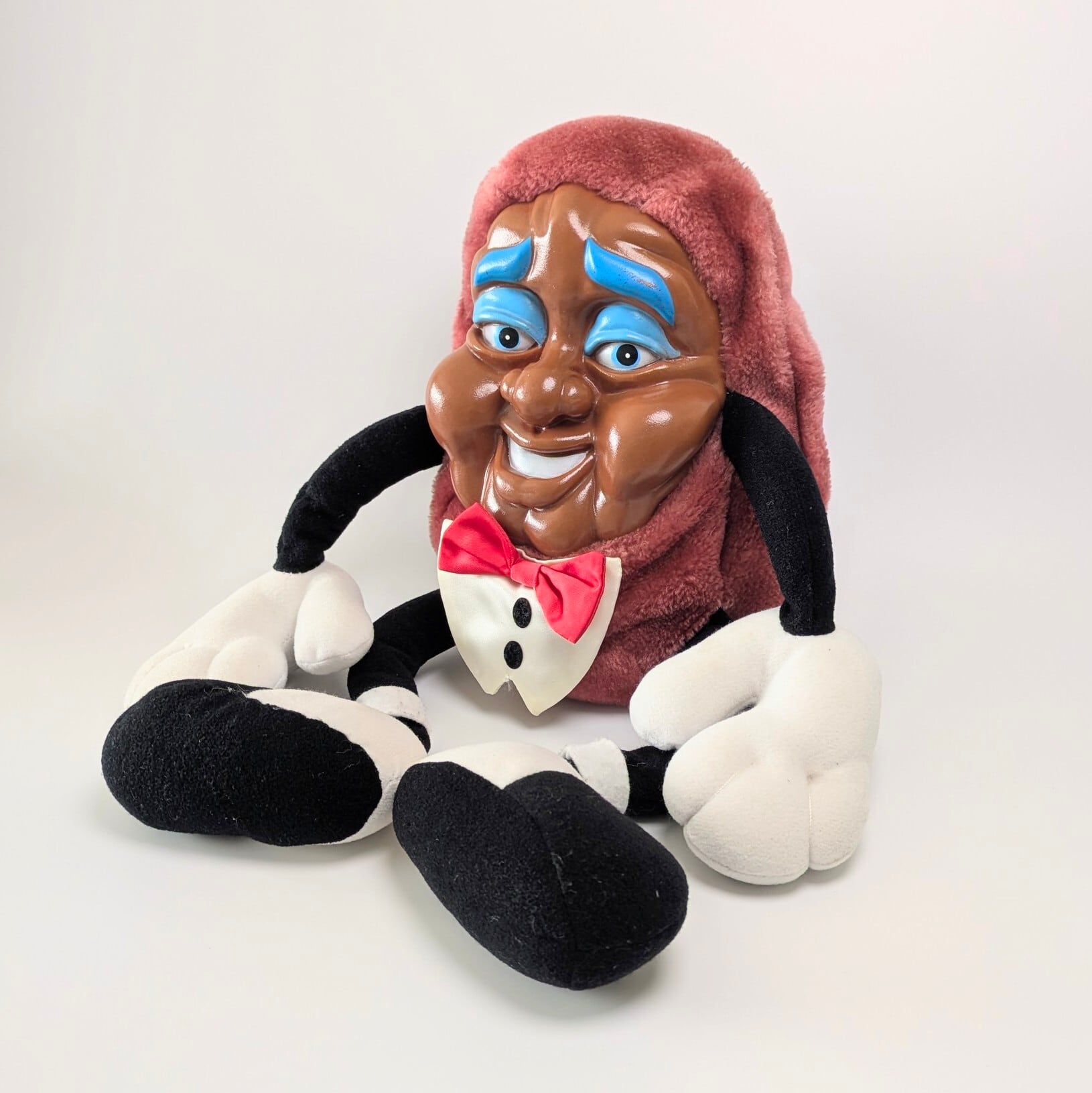 カルフォルニアレーズン　アドバタイジング　US企業　ぬいぐるみ Ace Novelty The California Raisins Bendable Plush Doll