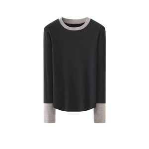 コントラストカラーTシャツ　21932