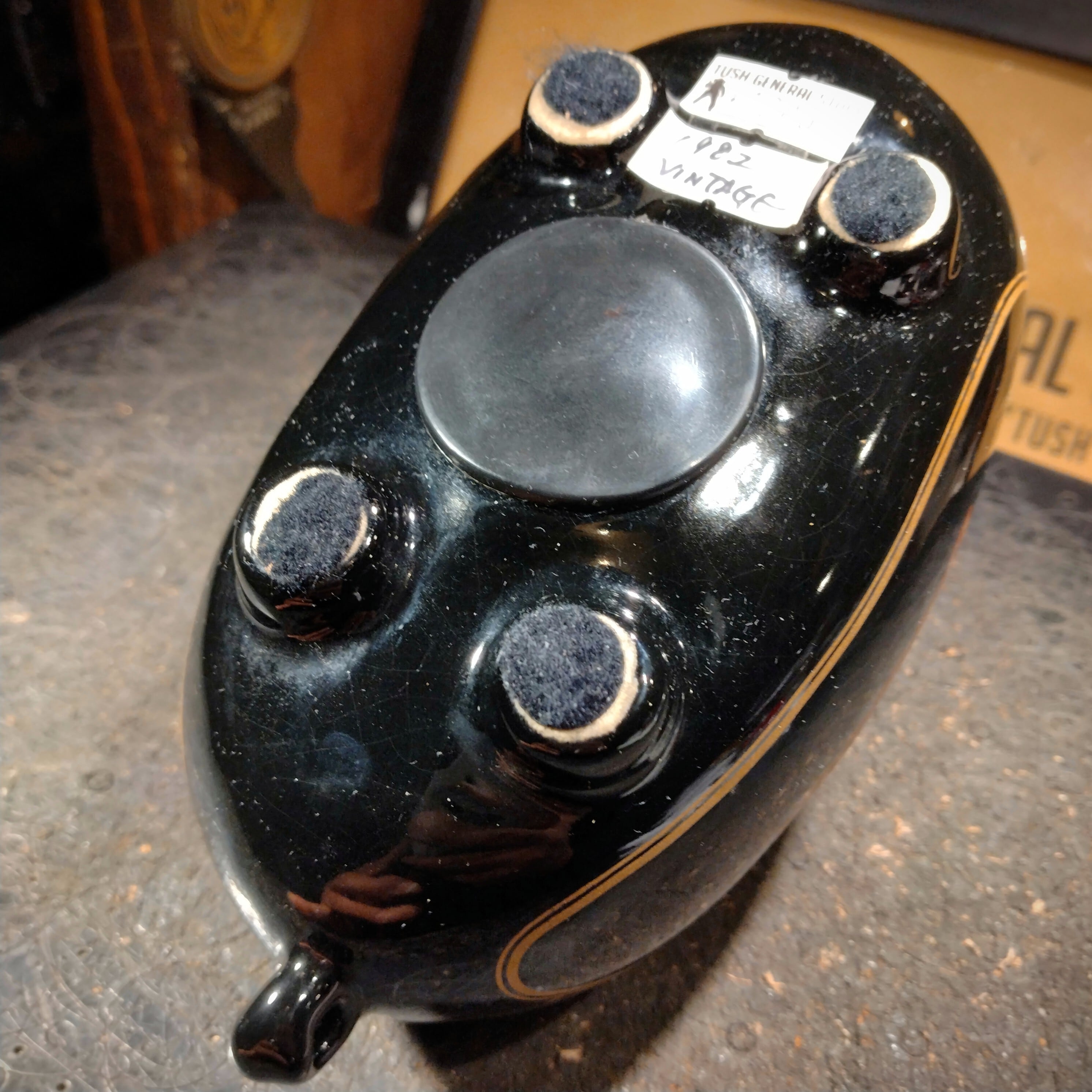 1982 Harley Davidson Hog Bank / 12800yen / H-D ブタ貯金箱