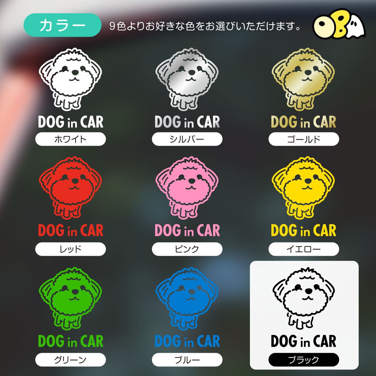 マルプー（マルチーズ×トイプードル）／DOG IN CAR カッティング