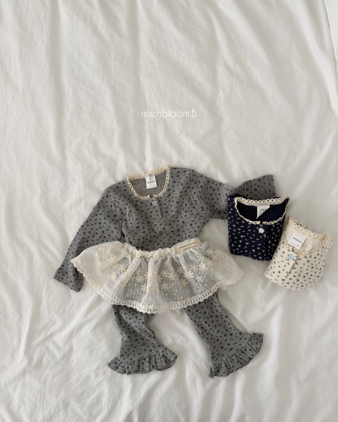 送料無料【予約】/ baby テンシャルレーススカート / mienbloom