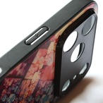 【iPhone17Pro/OUTLET】浪漫 - 和風 角丸型 強化ガラスiPhoneケース