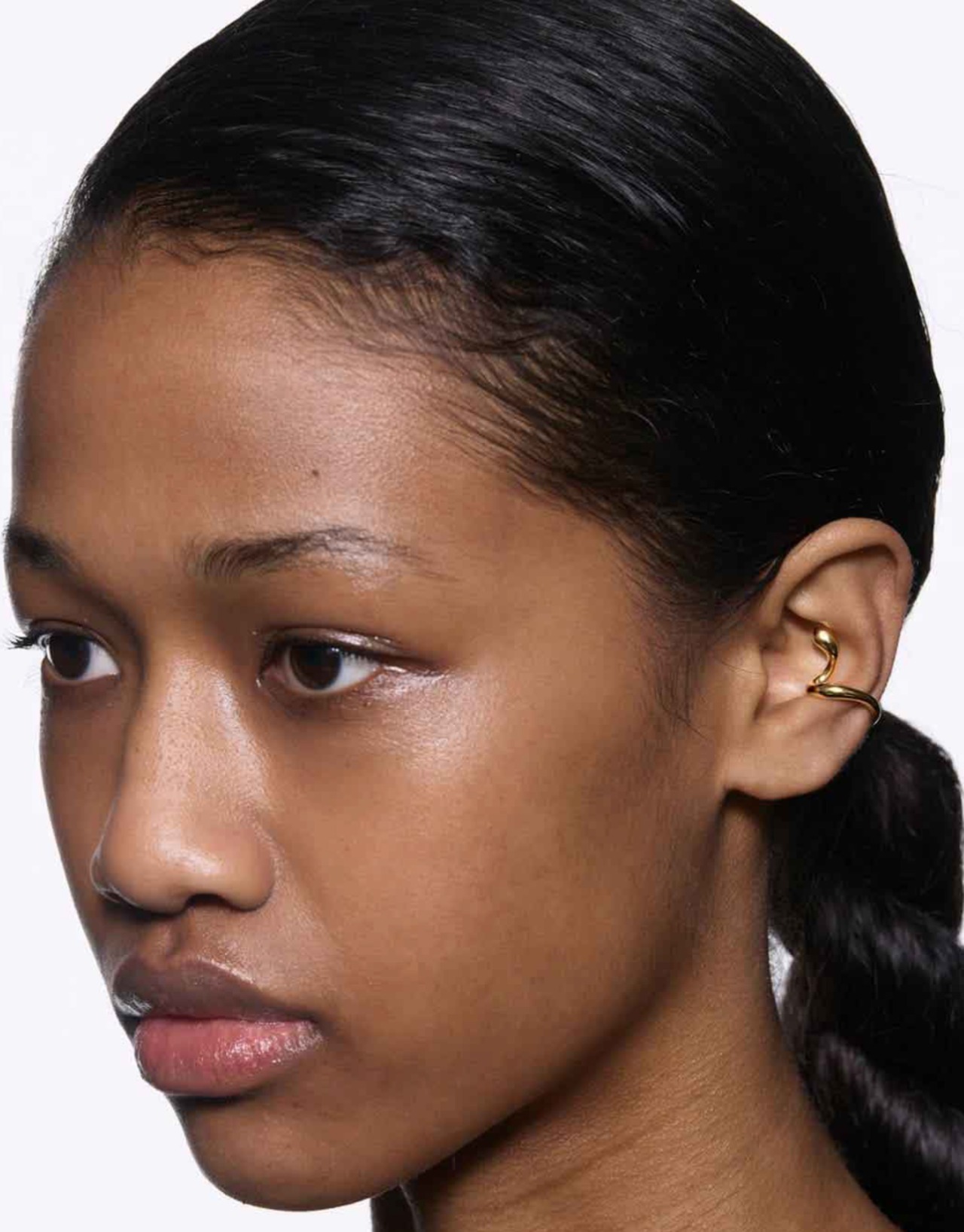 MARIA BLACK マリアブラック/Coil Whirl Ear Cuff - Right - Yellow Gold - 2