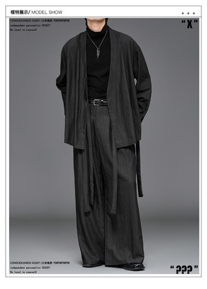 RFDRFD ローブカーディガンジャケット